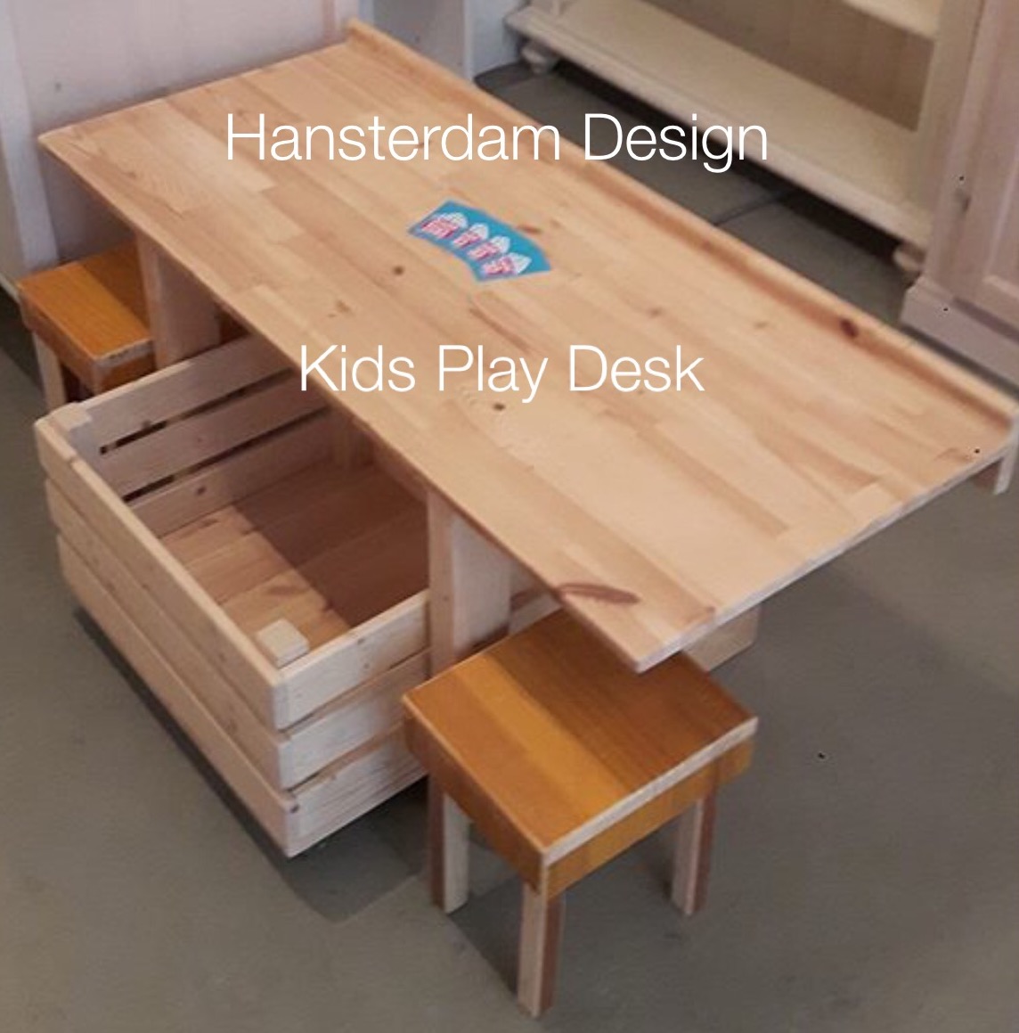 Kids Play Desk Set